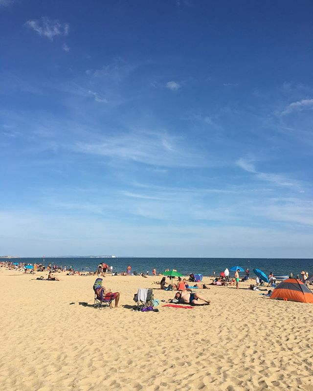 Sunny summer days at the beach #happydays #bournemouth #melodywanders