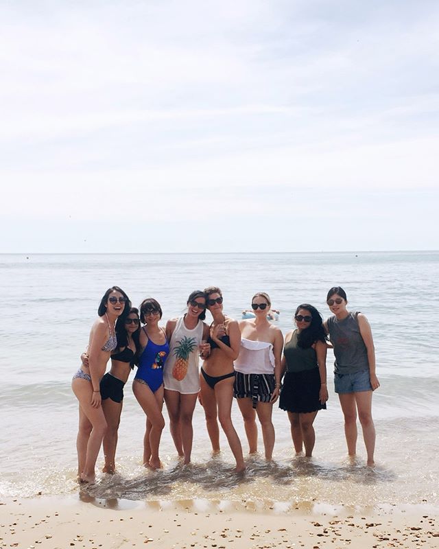 Granny tribe out celebrating our beautiful Liliana 💖 #daytrip #granniesgotothebeach #magical #bournemouth #melodywanders