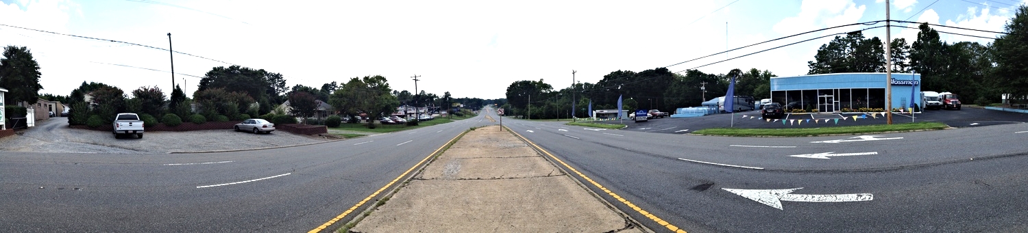 Wilkinson Boulevard at Kee Road, looking west