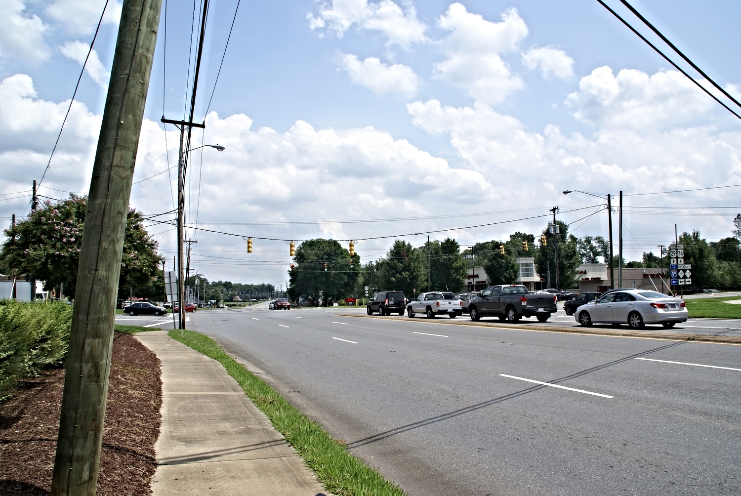 Wilkinson Boulevard at Park Street