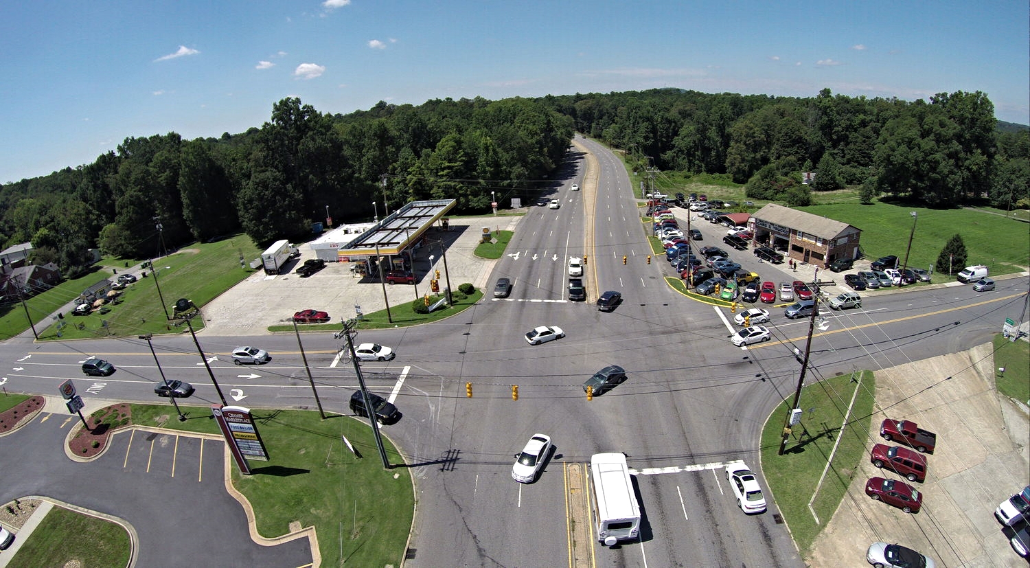 Wilkinson Boulevard at Market Street/Wesleyan Drive