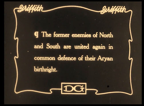 Image 5. Intertitle The Birth of a Nation (1915). Accessed via Internet Archive.