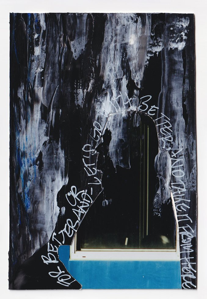 For better or for worse. Let's go with better Part I
2025
C-Prints, Acrylic Paint, Glue, Marker