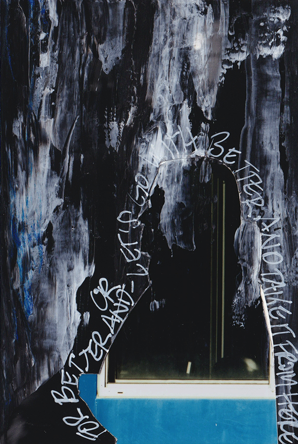 For better or for worse. Let's go with better
2025
C-Prints, Acrylic Paint, Glue, Marker