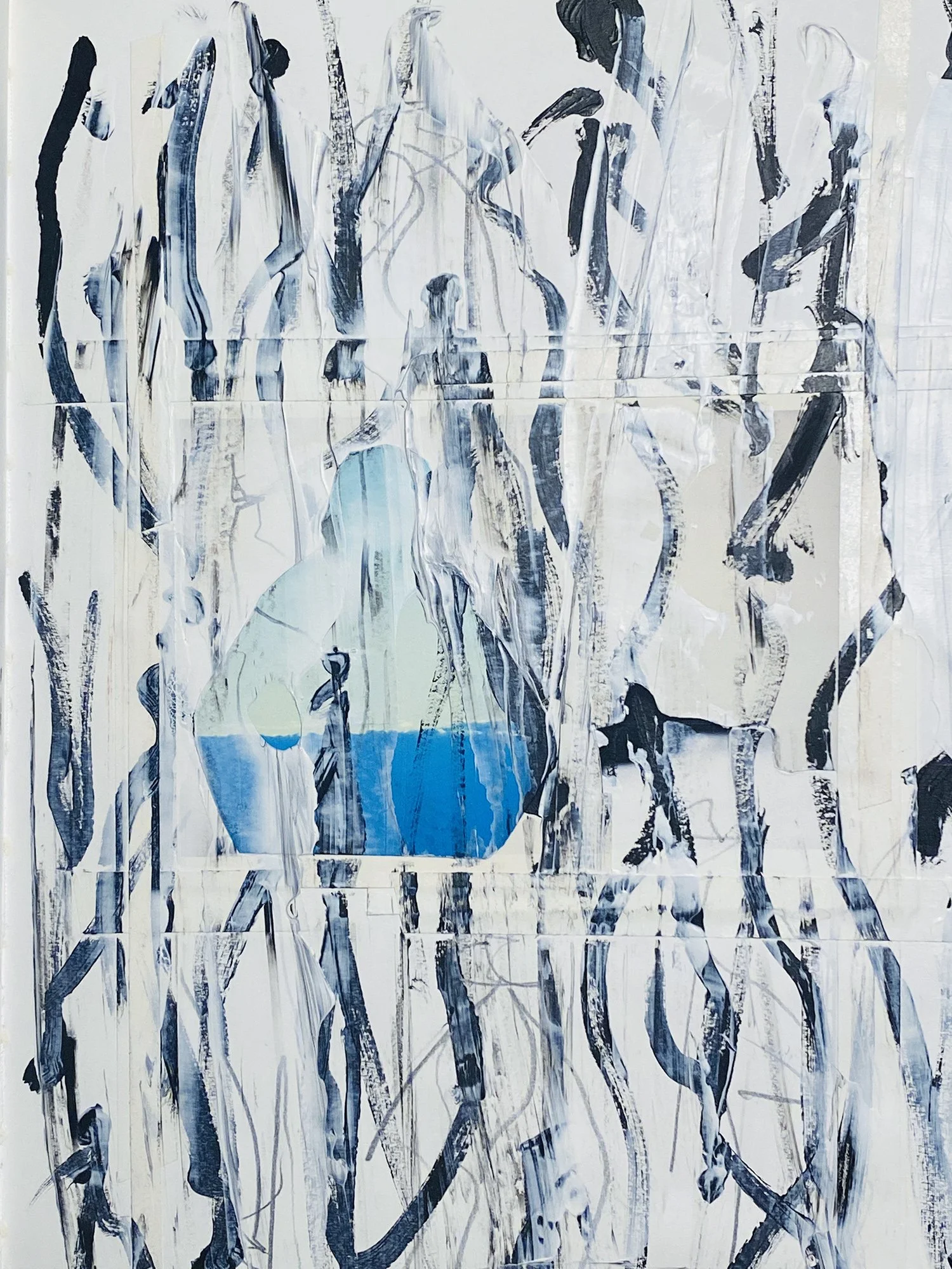 Untitled
2019
Inkjet Prints, Acrylic Paint, Glue, Pencil