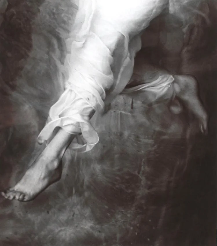 John Wimberley, “Decending Angel”, gelatin silver print
