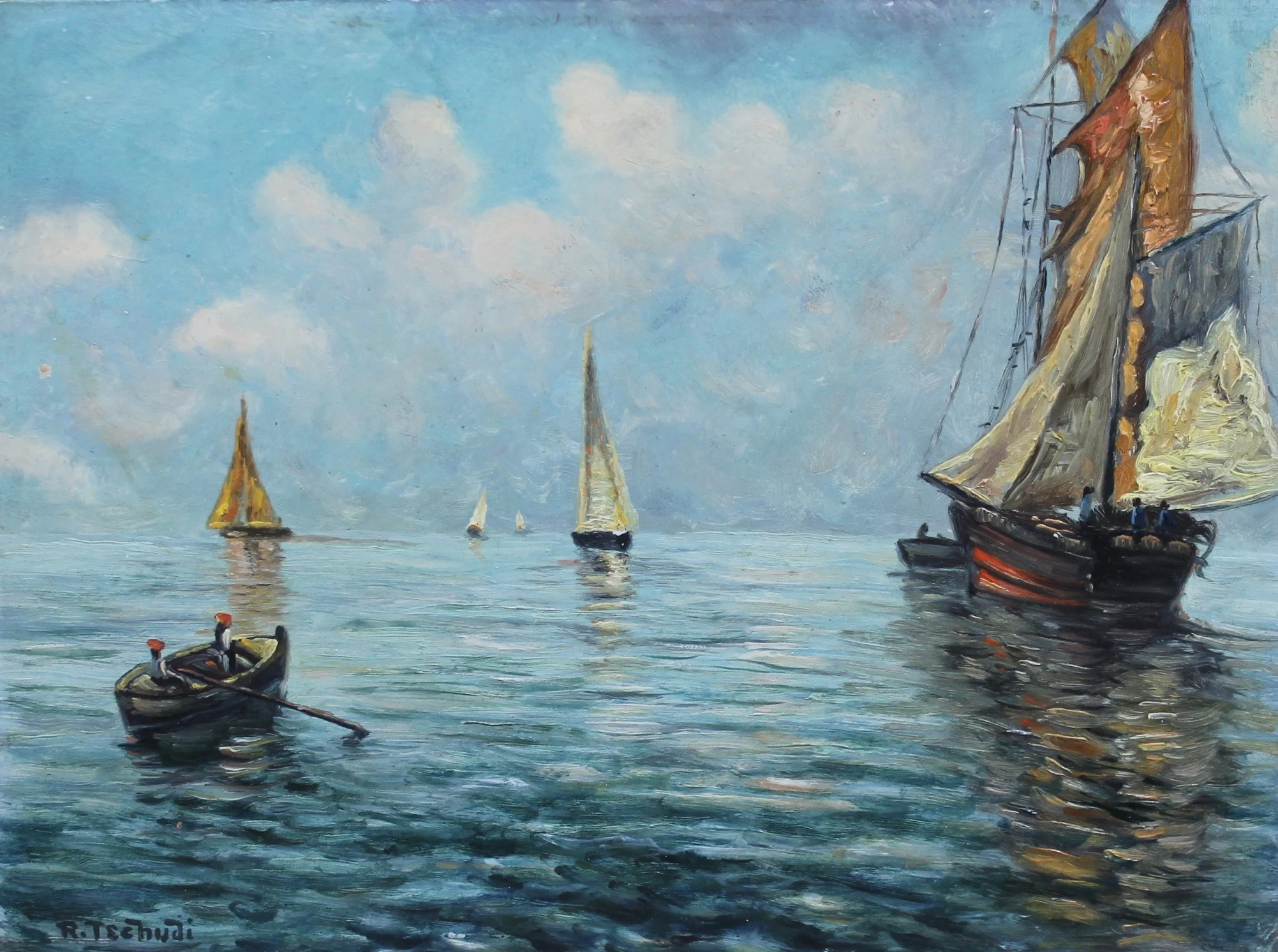 Rudolf Tschudi, Sailboats