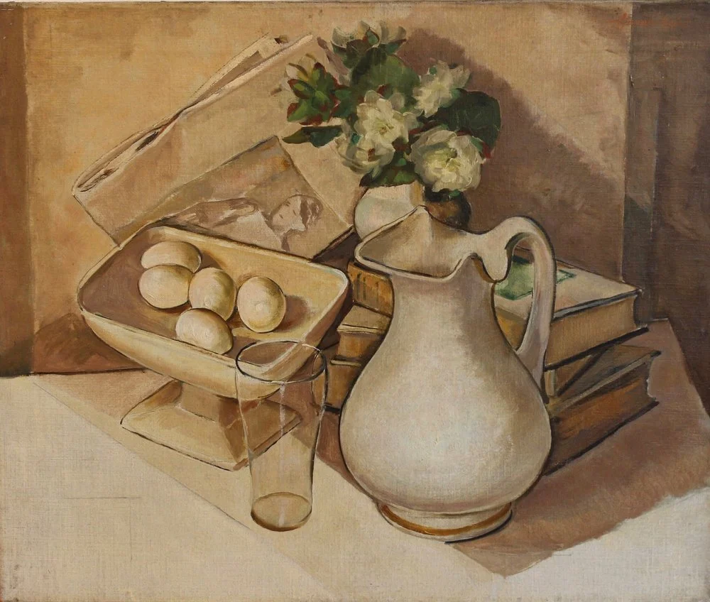 August J. Weber, Still Life in White