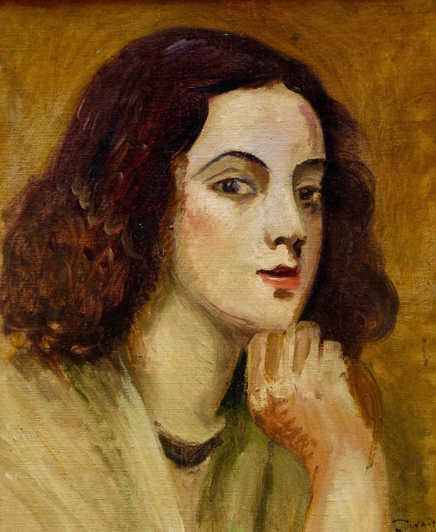 André Derain, Tete de Jeune Fille (Head of a Young Girl)