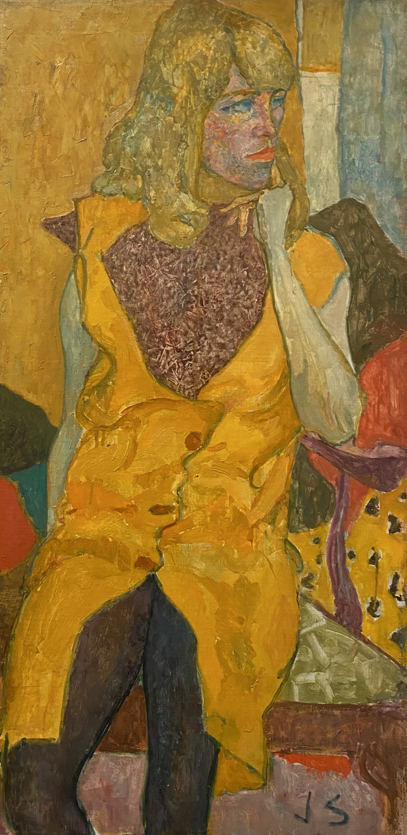 Joseph Solman, Portrait of Whitey