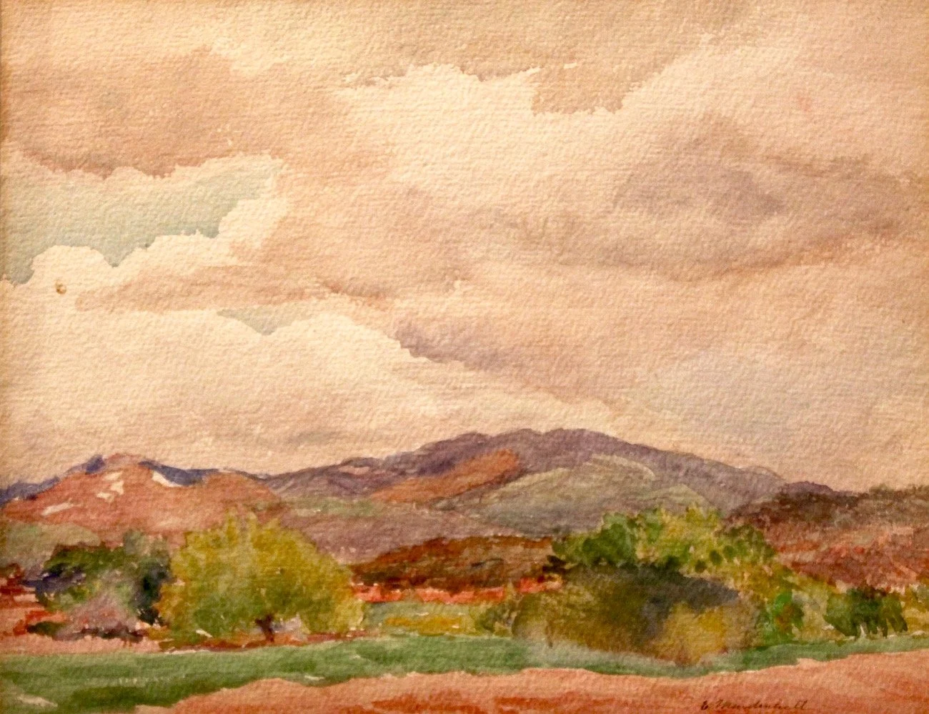 Emma Mendenhall, Mountains and Clouds