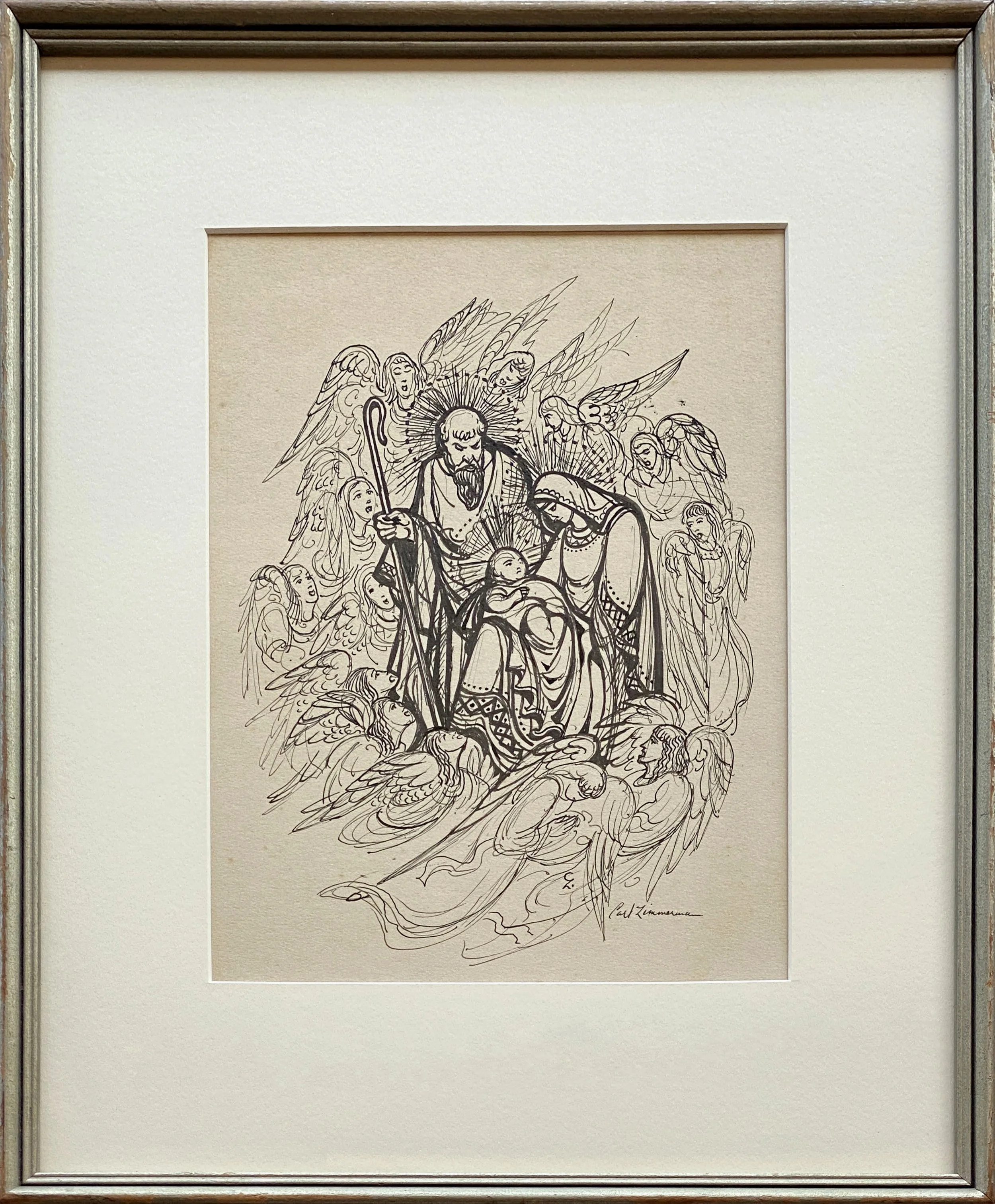Carl Zimmerman, Nativity Scene