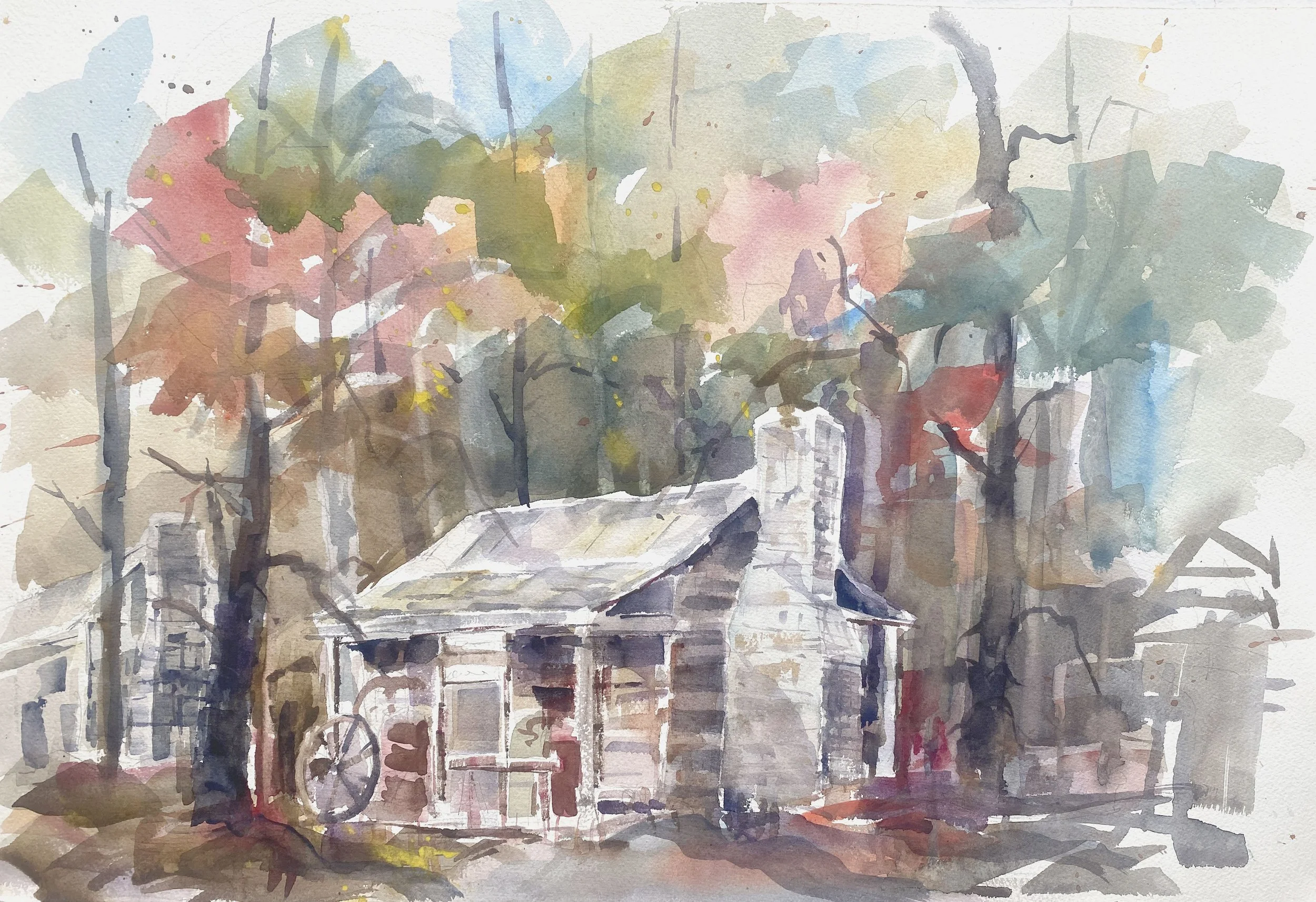 Jim Turner, Charming Log Cabin