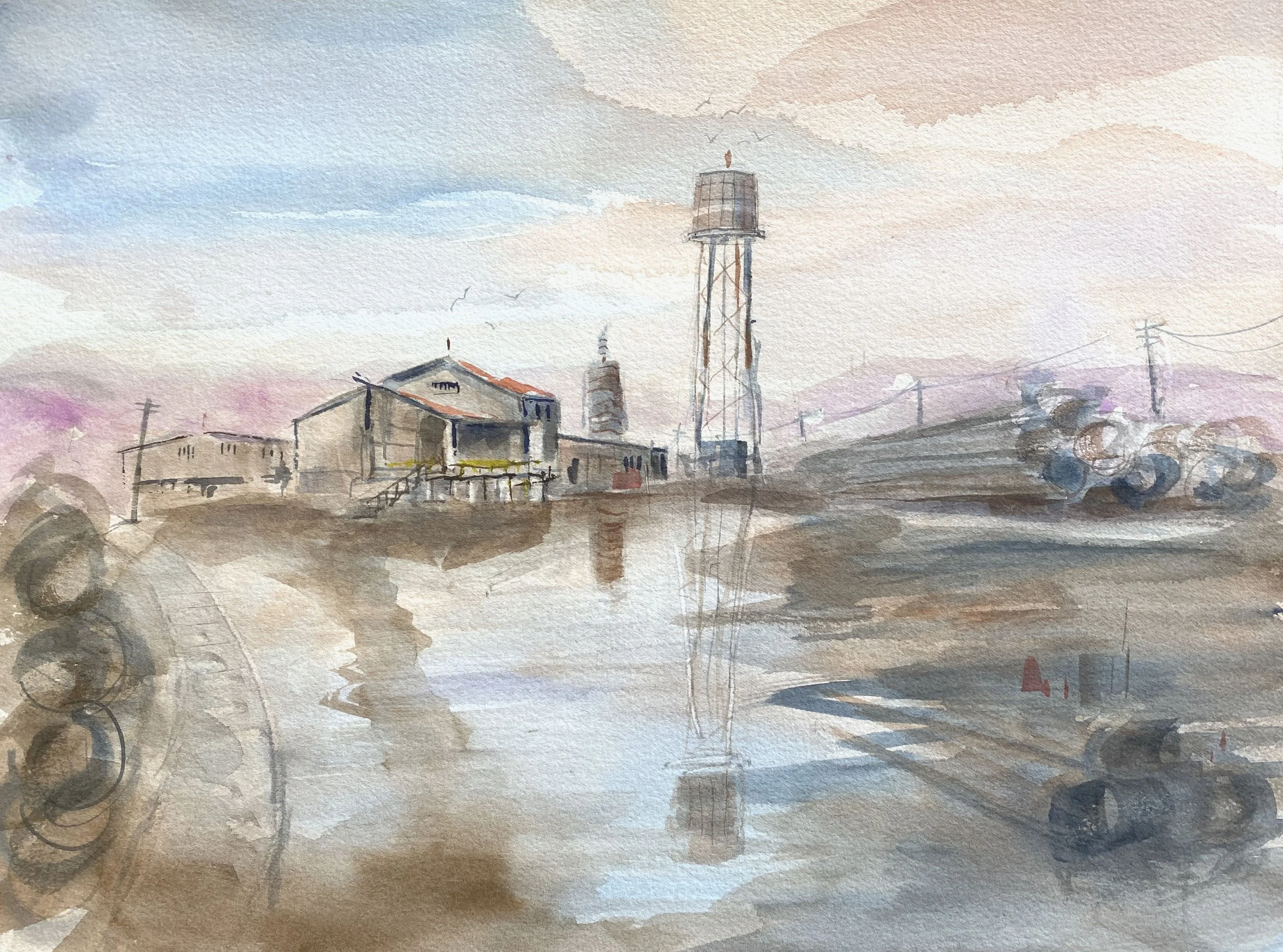 Jim Turner, Mill with Water Tower