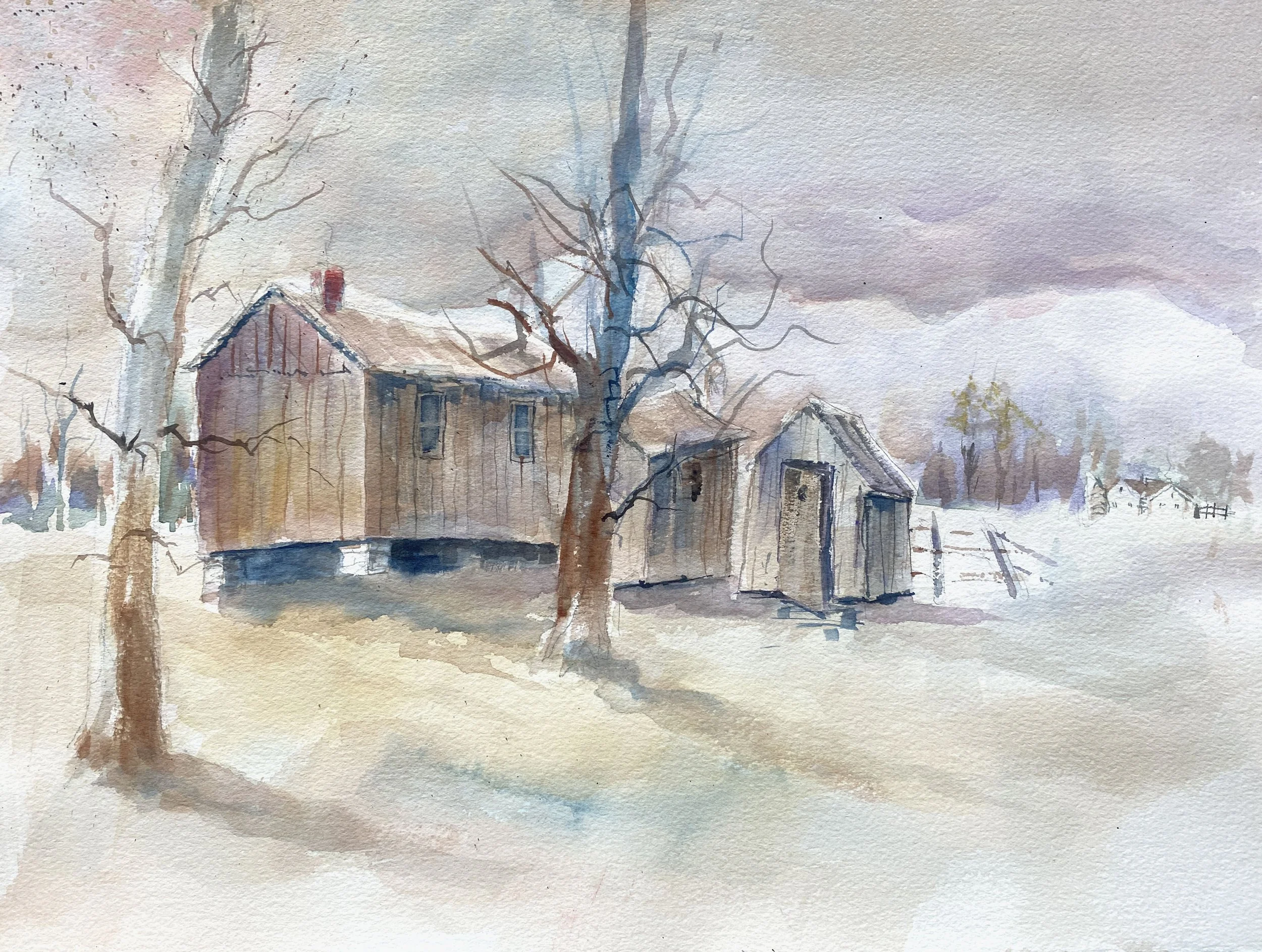Jim Turner, Country Home in Winter