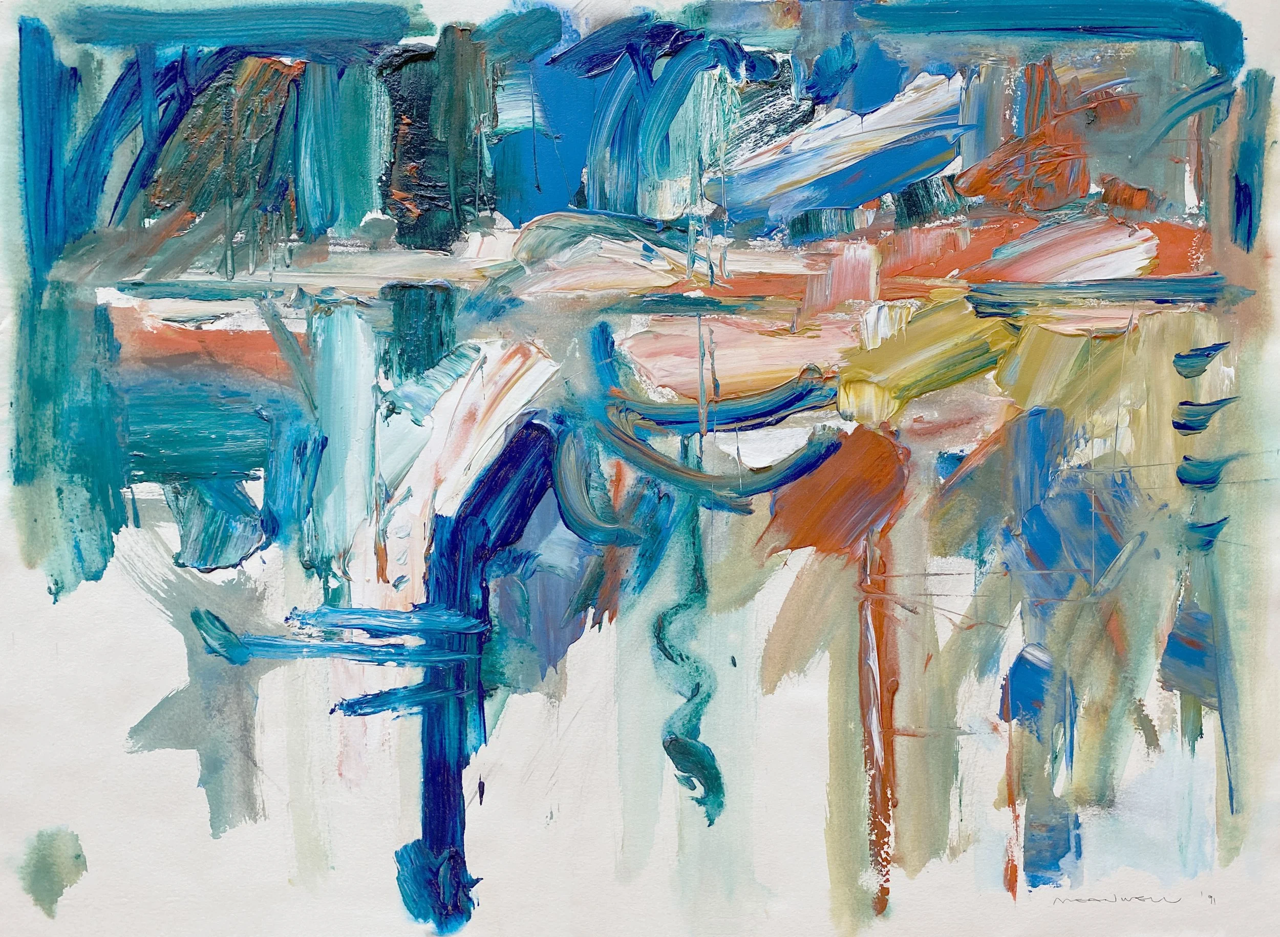 Jack Meanwell, Waterscape, 1991