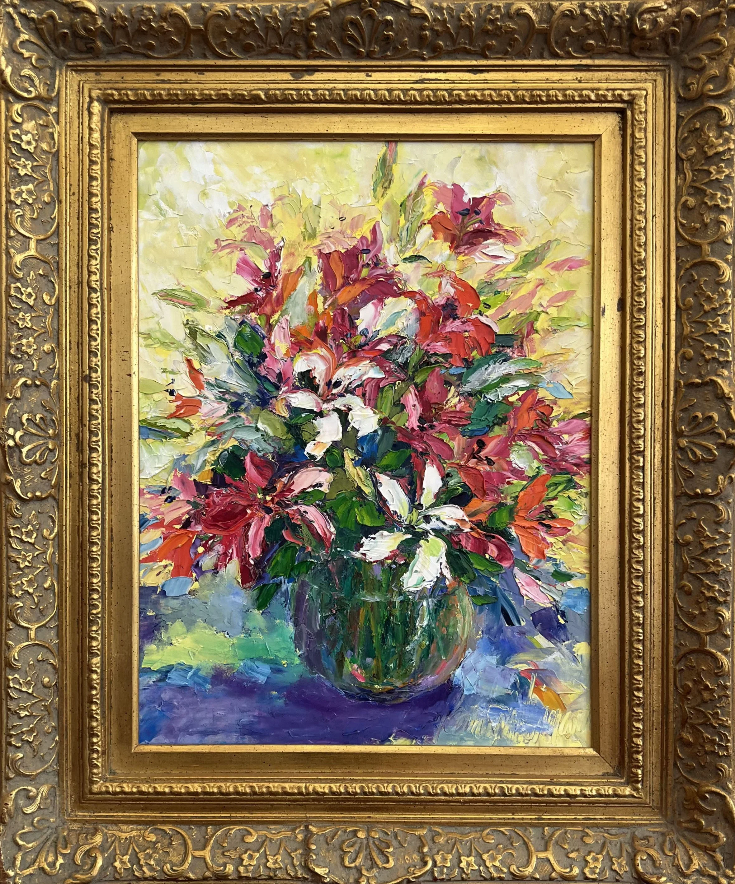 Barbara Heimann, Vase of Flowers