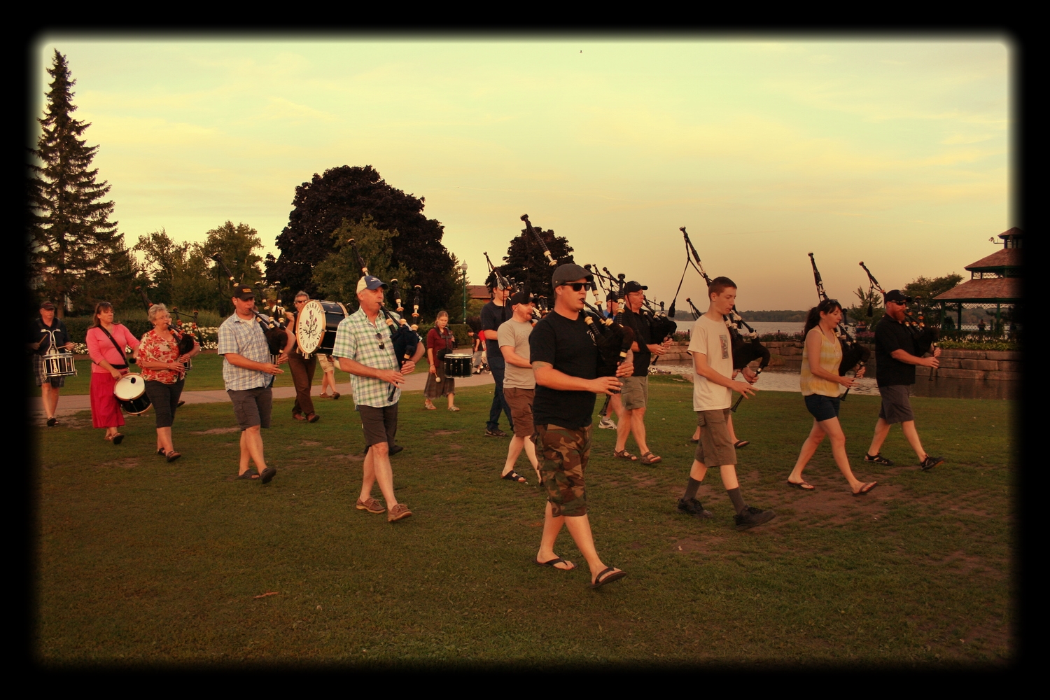 Band Practice at Barrie's Heritage Park