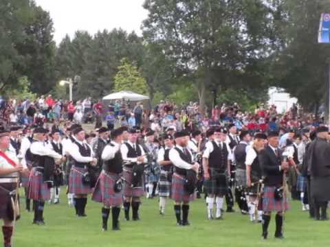 Band results Glengarry Highland Games 2015.