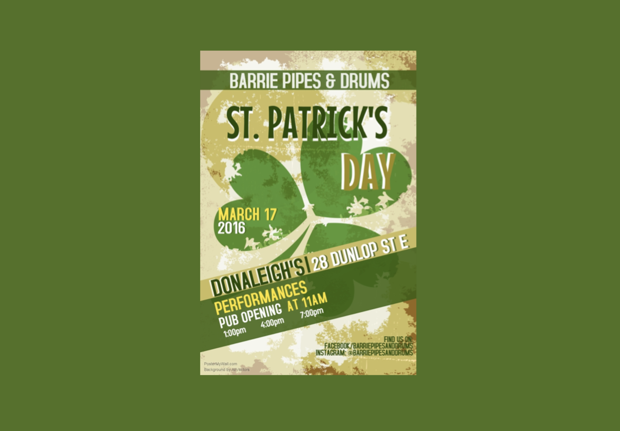 St Patricks's Day at Donaleigh's
