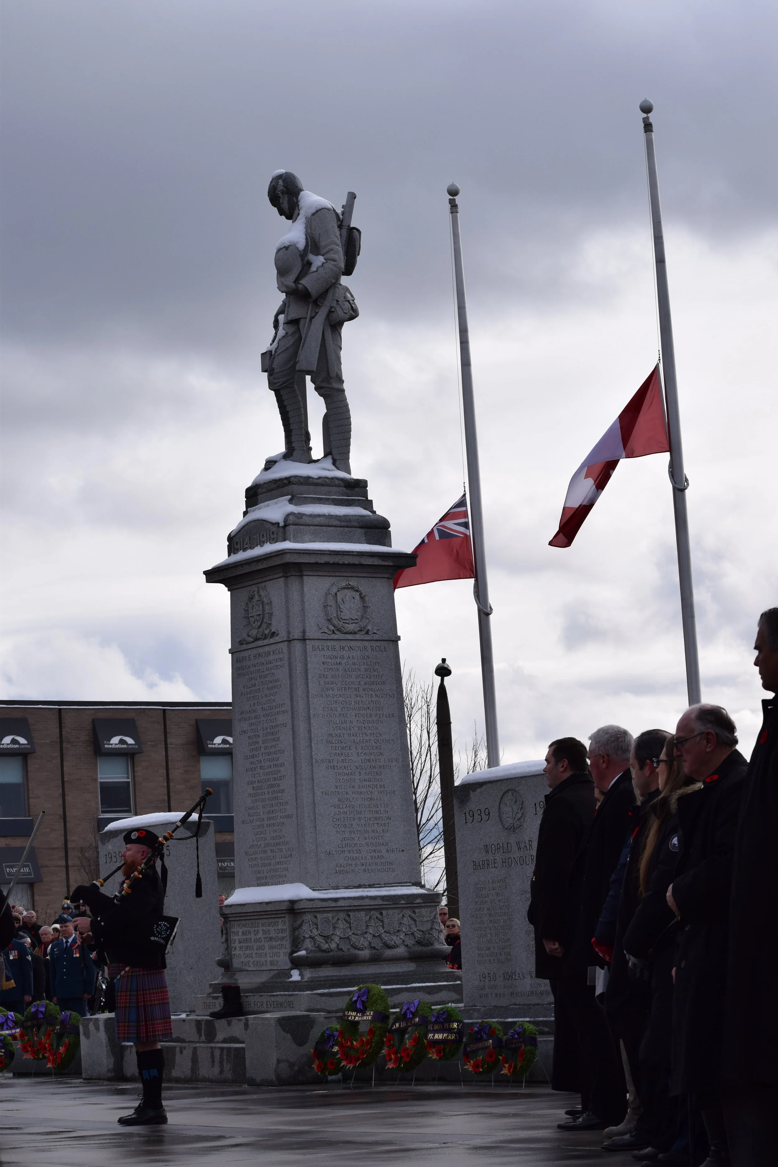 Barrie Remembrance Day Service