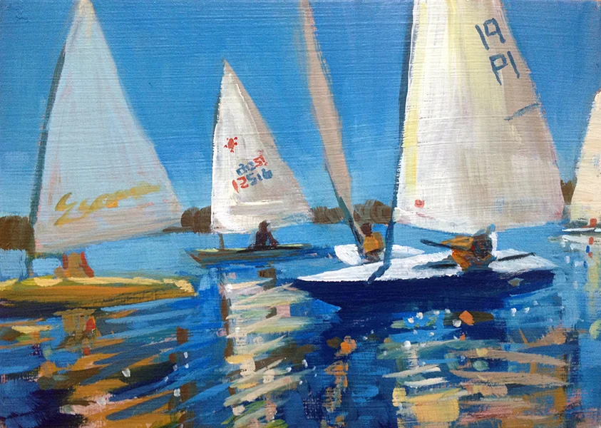 Fleet / 5" x 7" / 2014 / SOLD