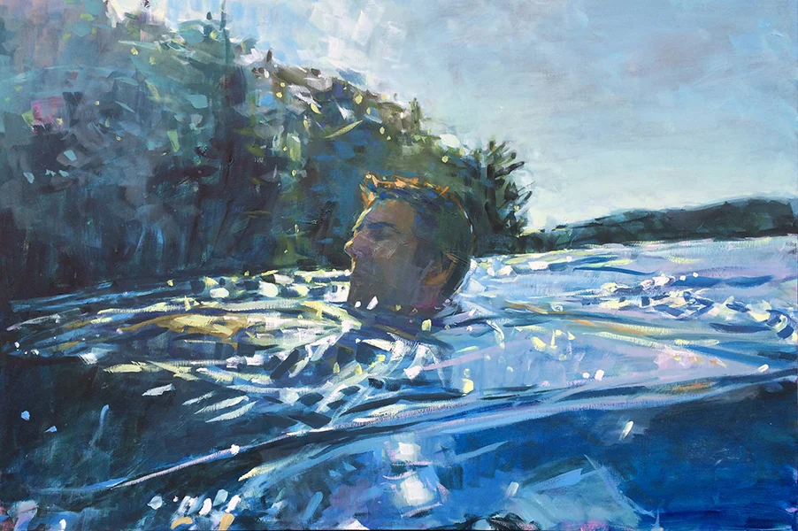 The Experience Of Being Alive / 20" x 30" / 2015