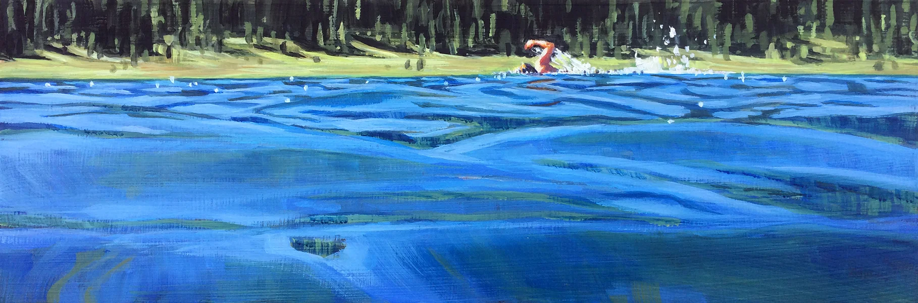 Freshwater Free Style / 4" x 12" / 2017