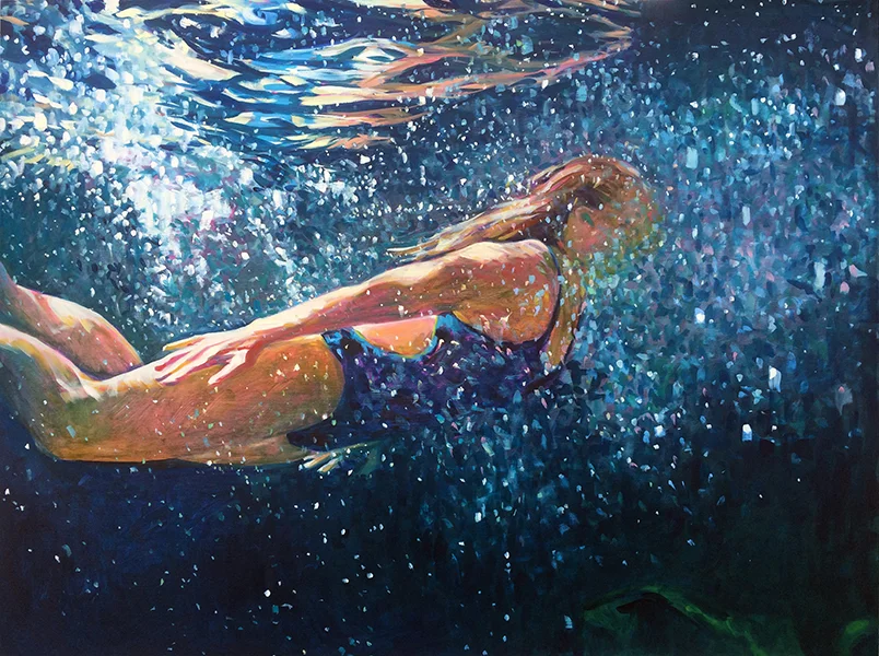 Joyful Participation / 30" x 40" / oil on panel / 2017