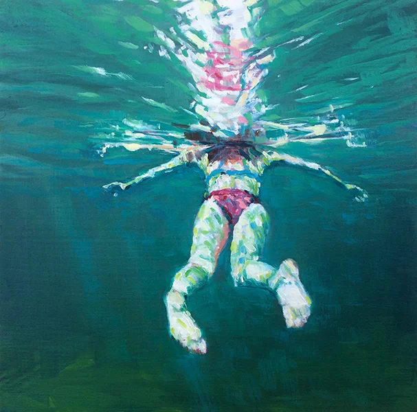 Humanity Of The Body / 6" x 6" / SOLD