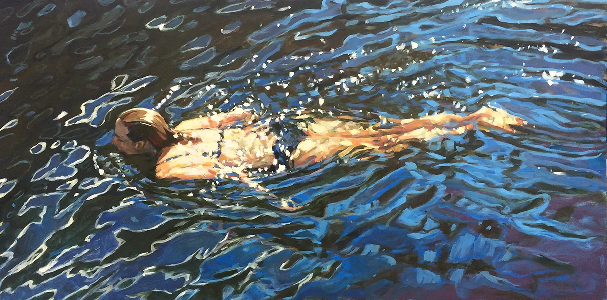 Watermark / 24" x 48" / SOLD