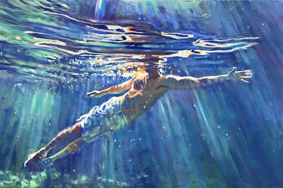 Light Is A Force Carrier / 20" x 30" / 2021