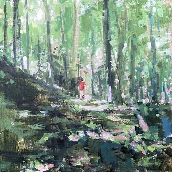 Men Like Trees Walking VI / 6" x 6" / 2026