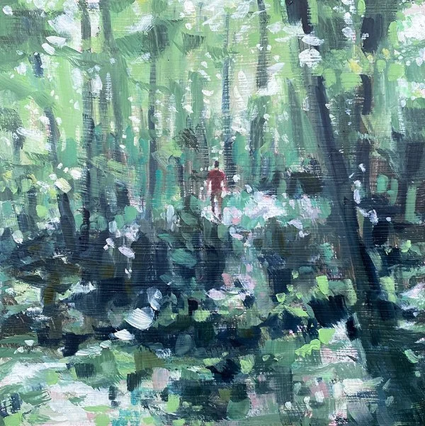 Men Like Trees Walking VII / 6" x 6" / 2026