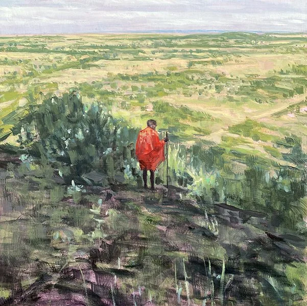 Men Like Trees Walking IV / 10" x 10" / 2026