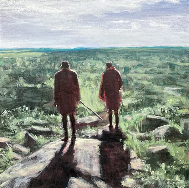 Men Like Trees Walking III / 10" x 10" / 2026