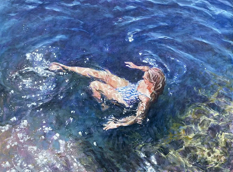 Surrounded By Summer / 30" x 40" / 2026