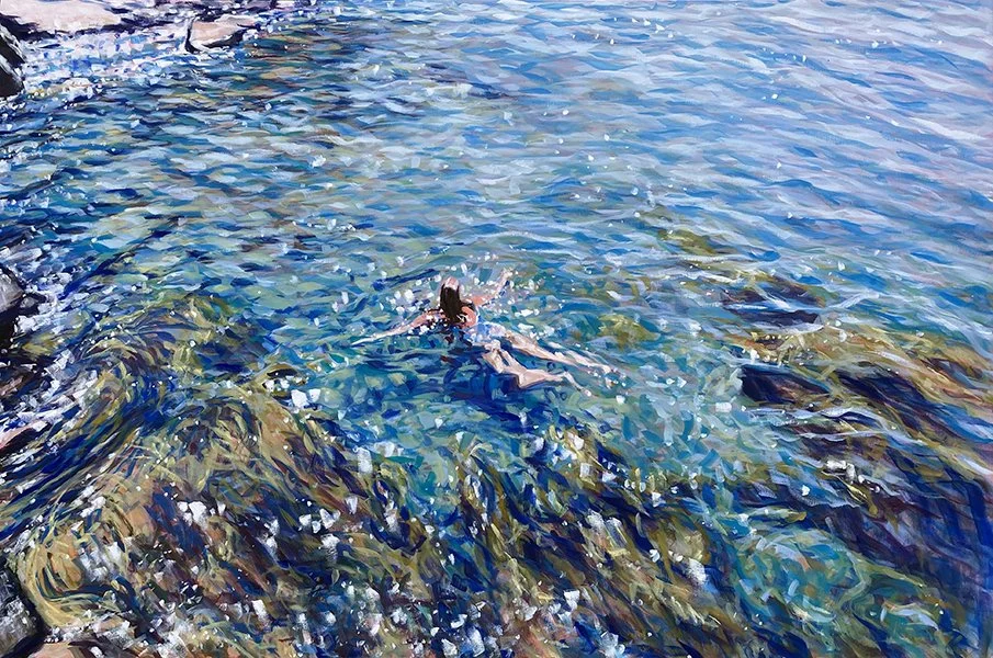 Pebble Beach / 24" x 36" / 2026