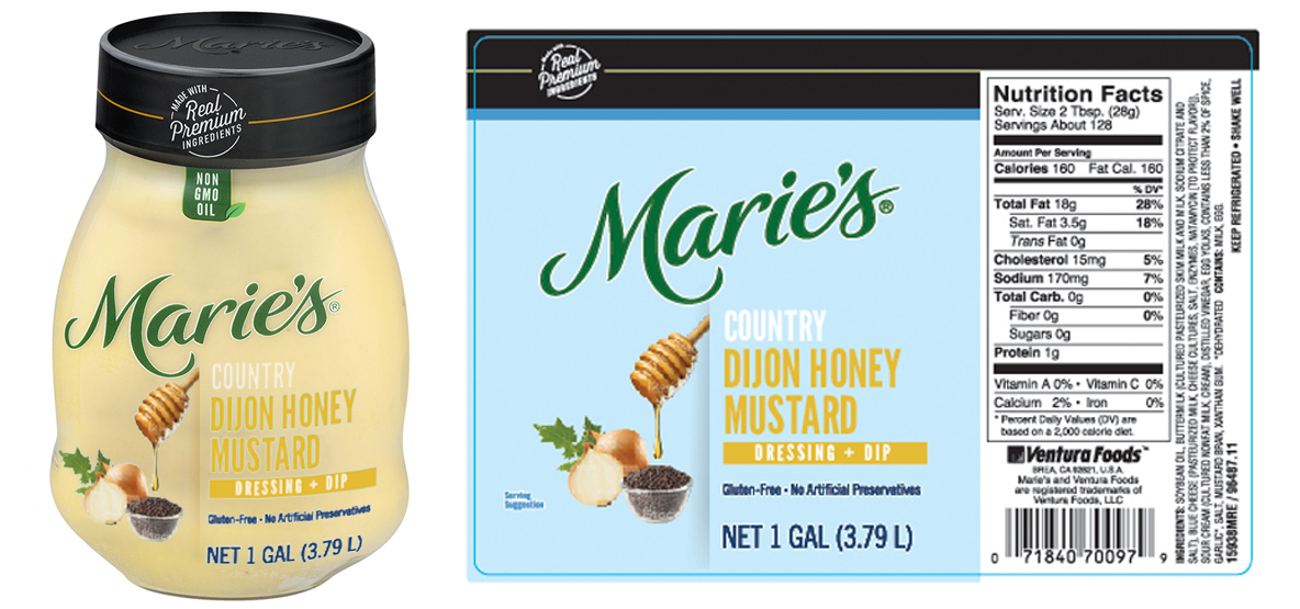 MARIE'S DRESSING + DIP