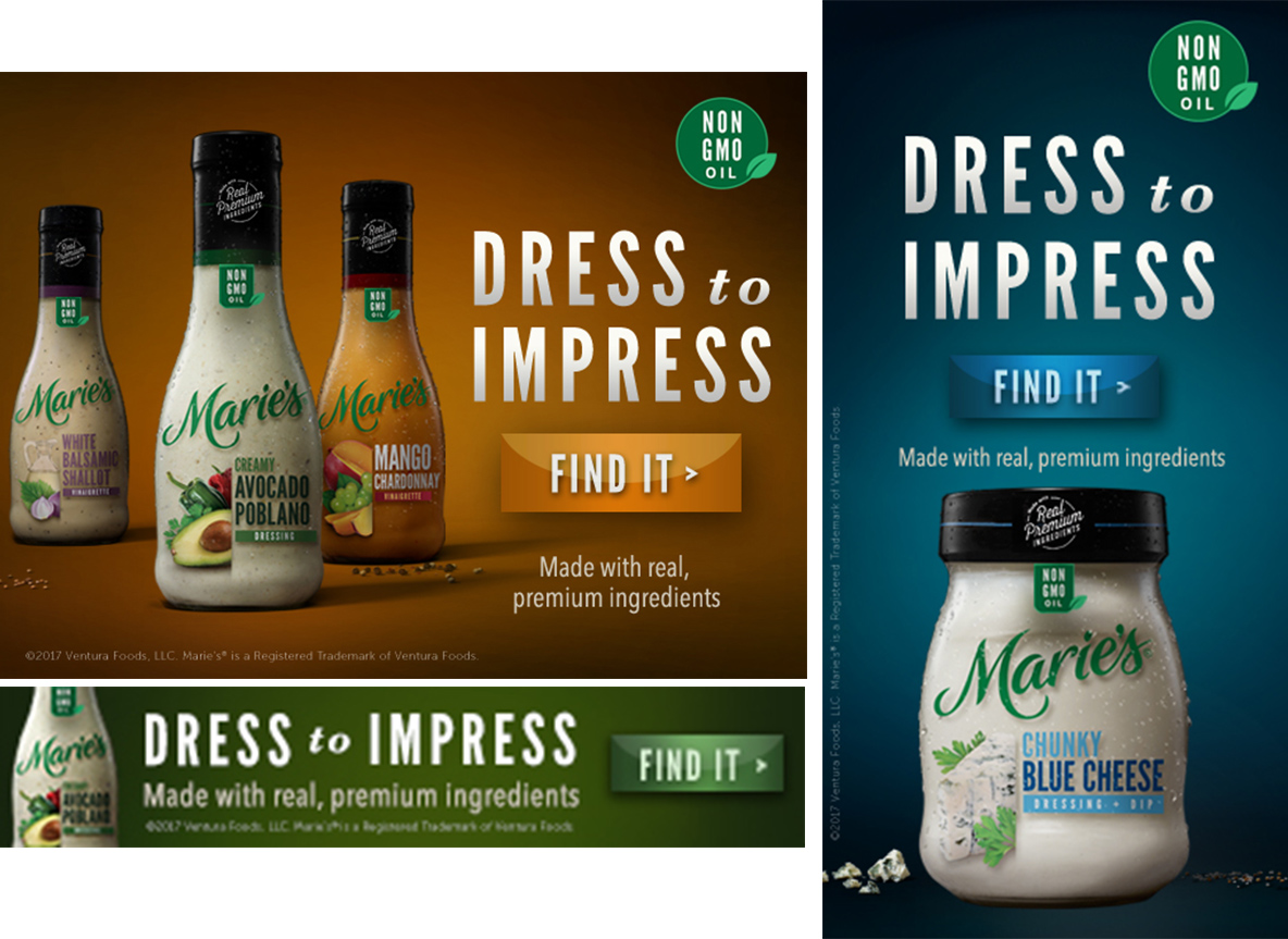MARIE'S DRESSING + DIP