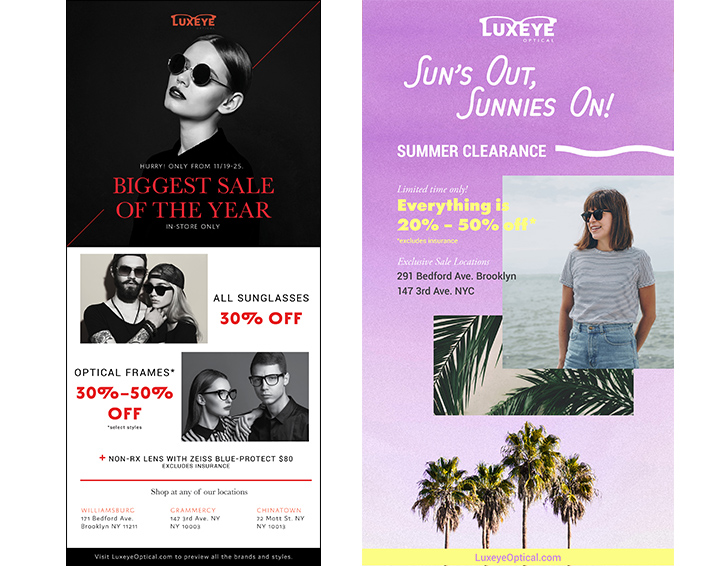Retail Email Blasts