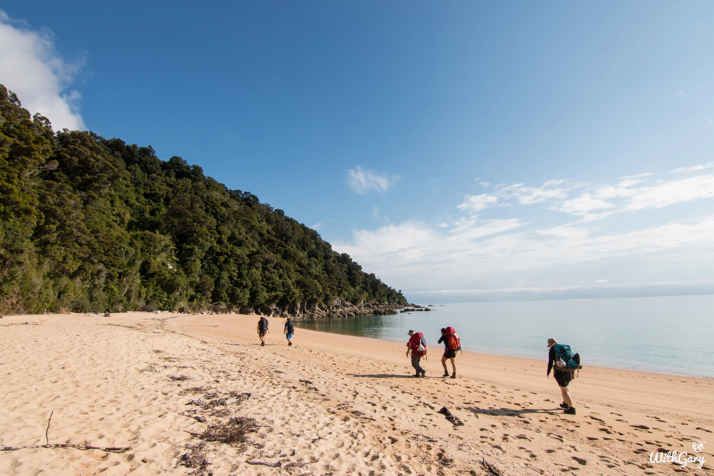 Great Walk Part IV : la rando les pieds dans l'eau