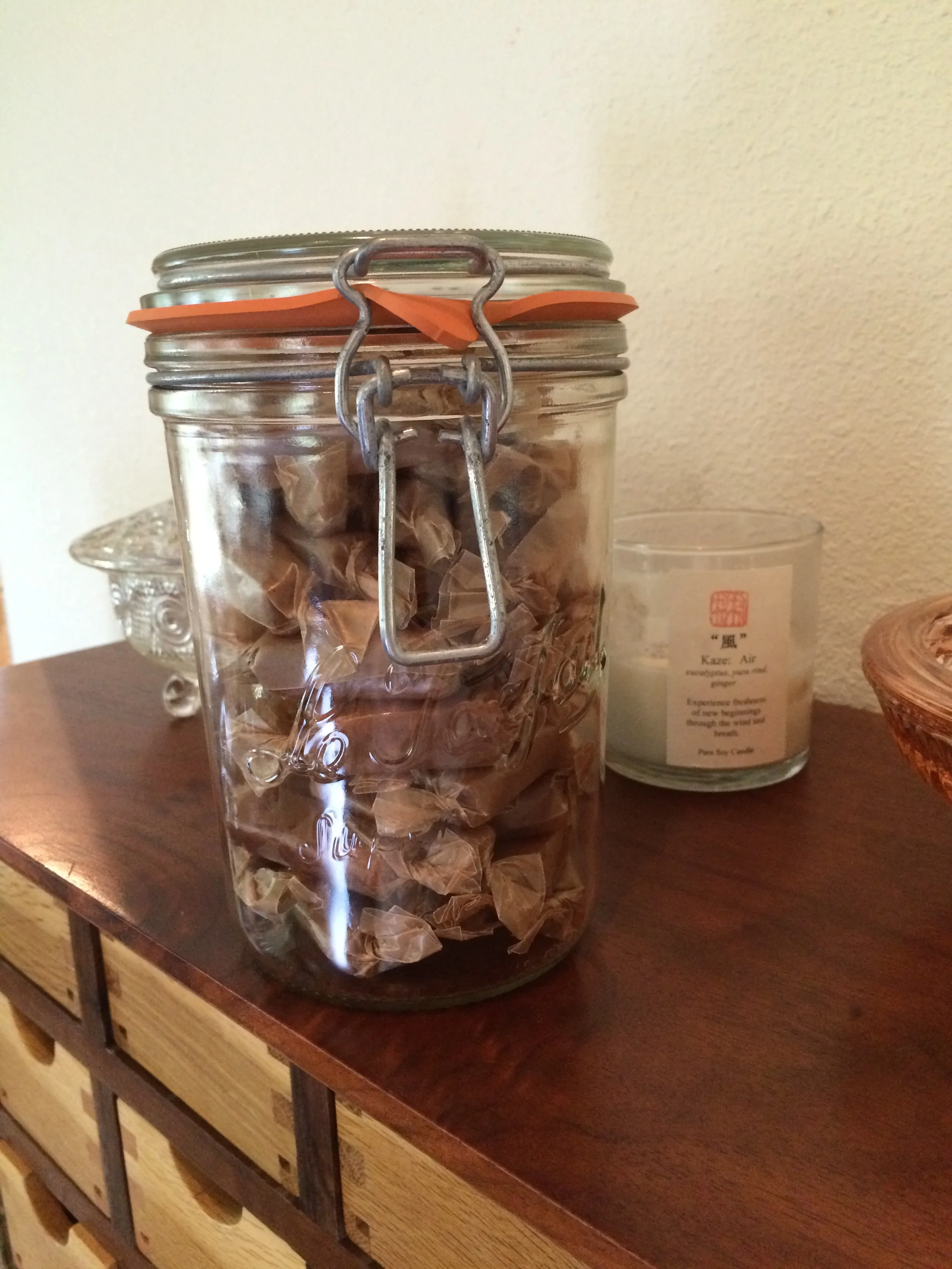 Caramels all wrapped-up and ready to go!