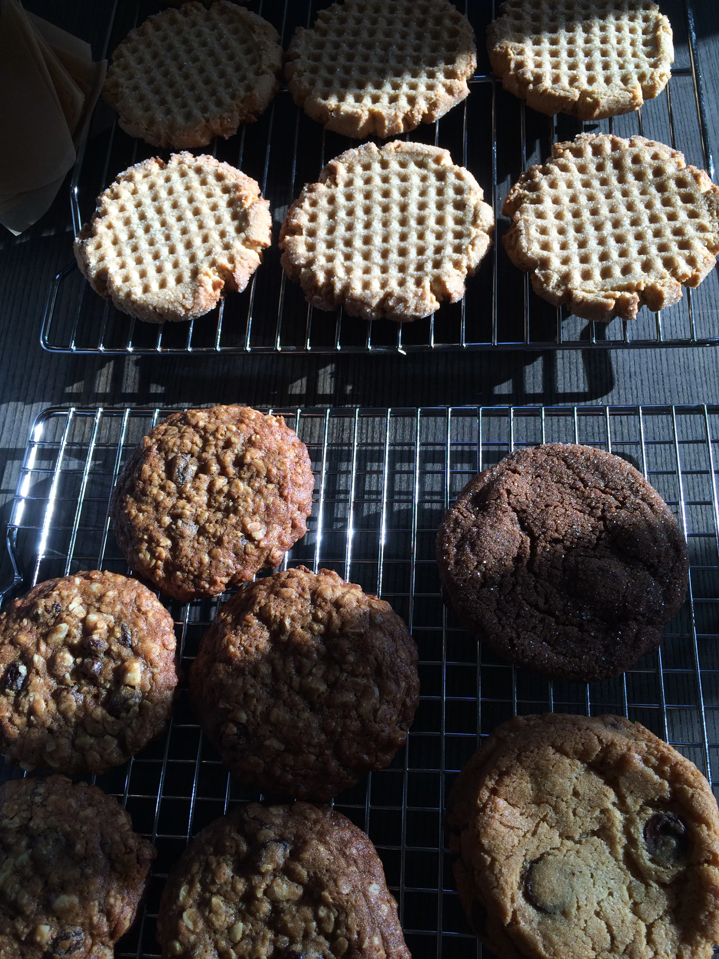 Peanut Butter and Oatmeal Cookies