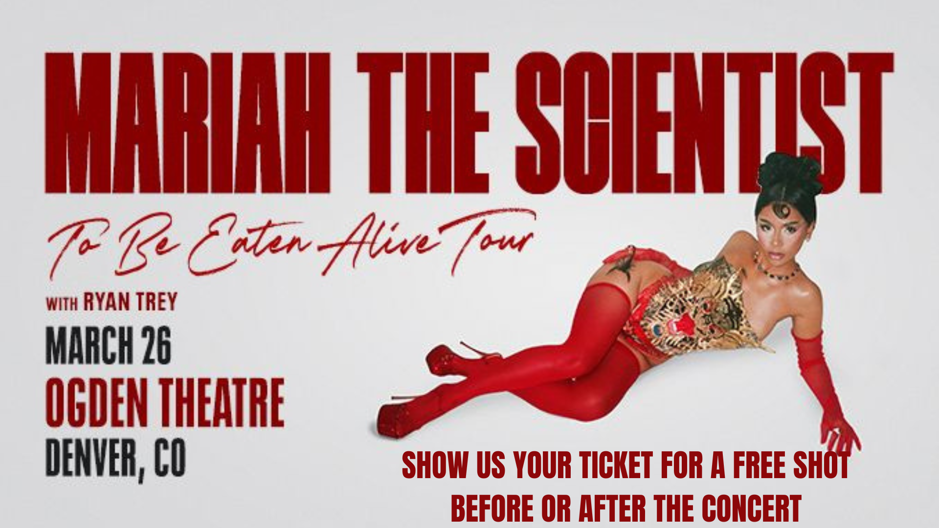 SHOW US YOUR TICKET FOR A FREE SHOT BEFORE OR AFTER THE CONCERT (1).png