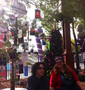 The Tree of Knowledge in Las Vegas bears pagan, humanist, & feminist symbols and has the official imprimatur from Teller of Penn and Teller fame. 