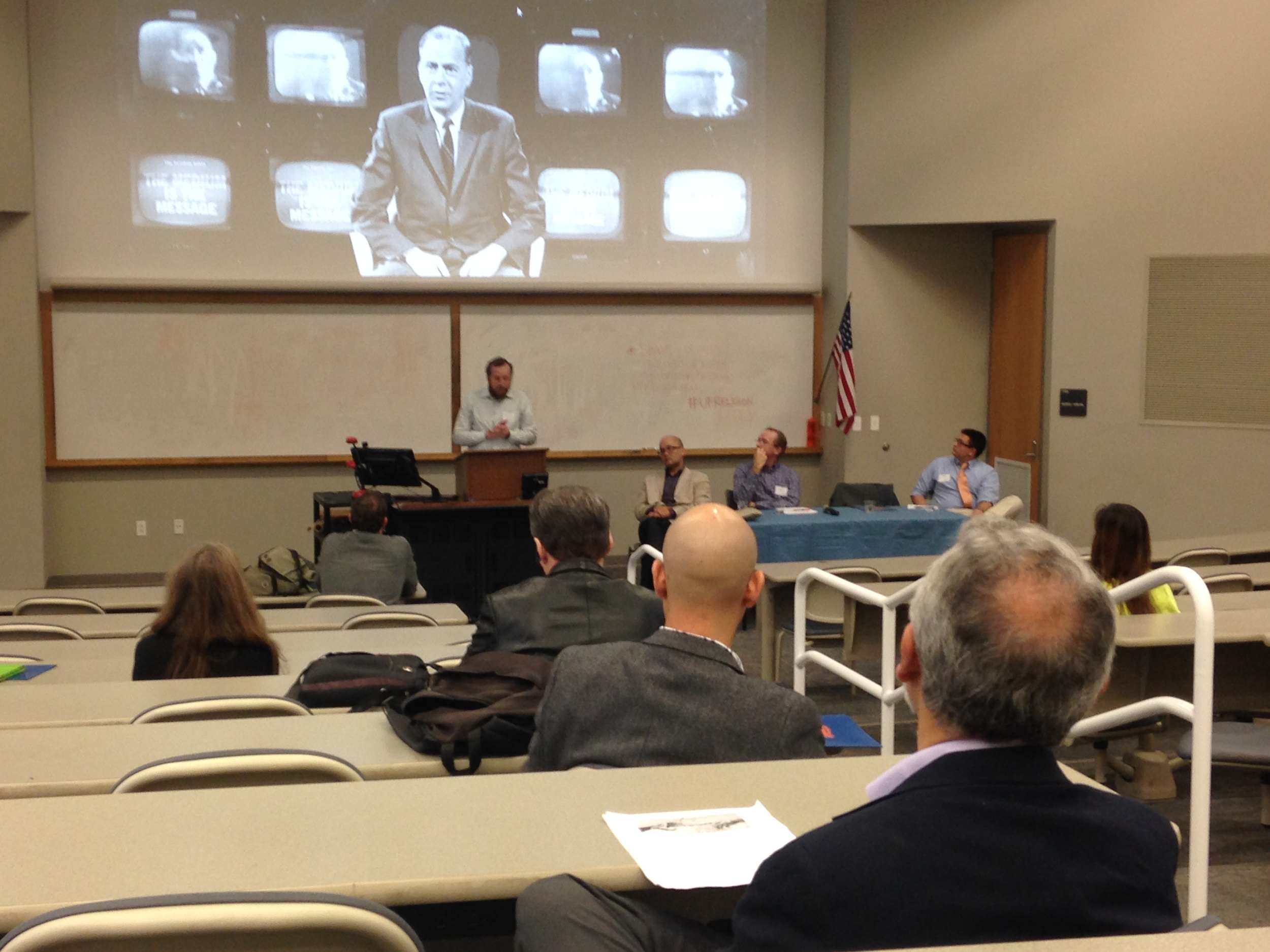 Michael Knippa brings McLuhan into the digital age, arguing the Bible might be seen differently now since "the medium is the message." 