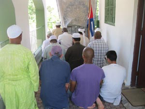 For now, Muslims in Havana gather in Imam Yahya's home to pray toward Mecca. 