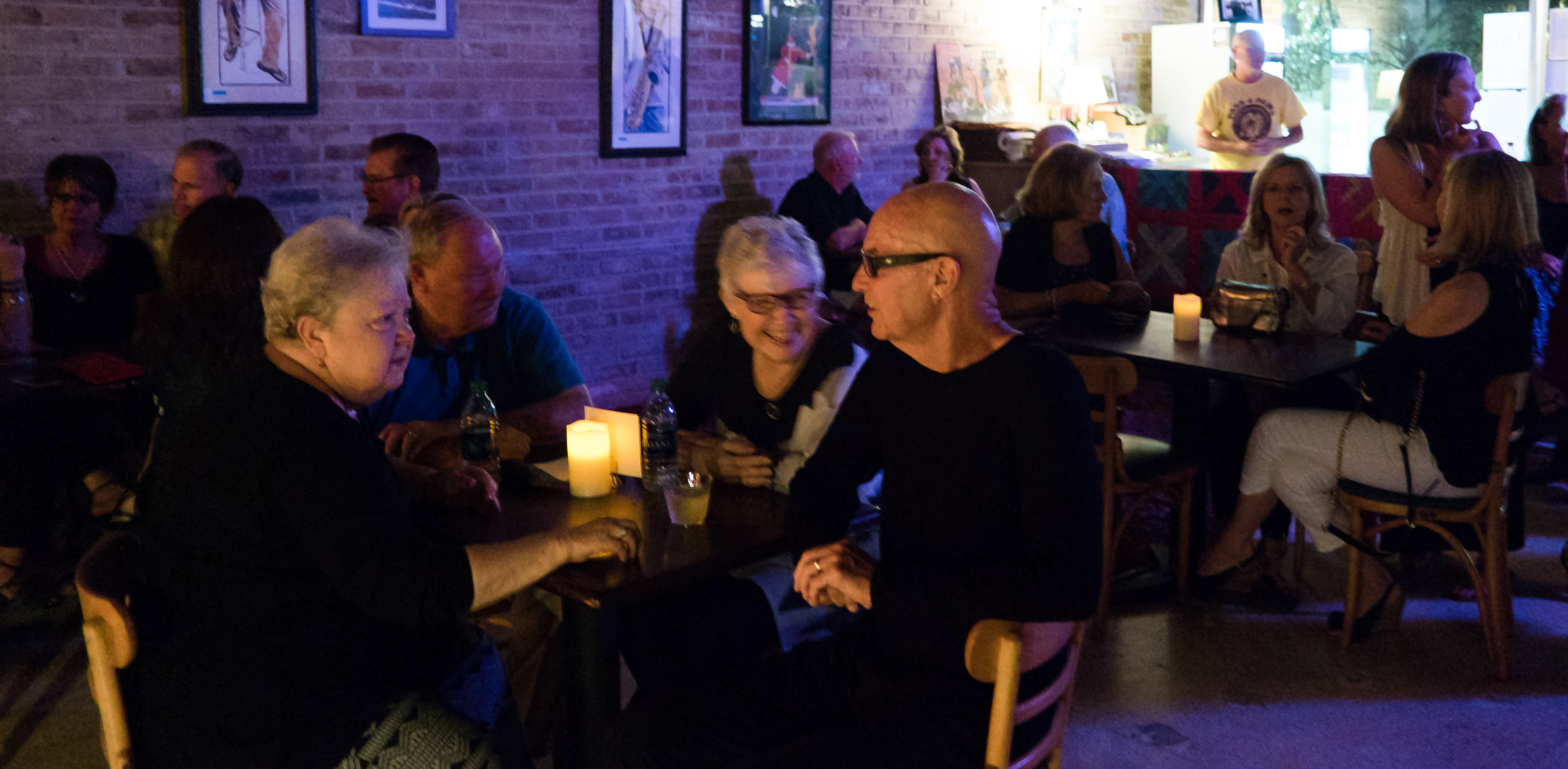 Great crowd at the Listening Room