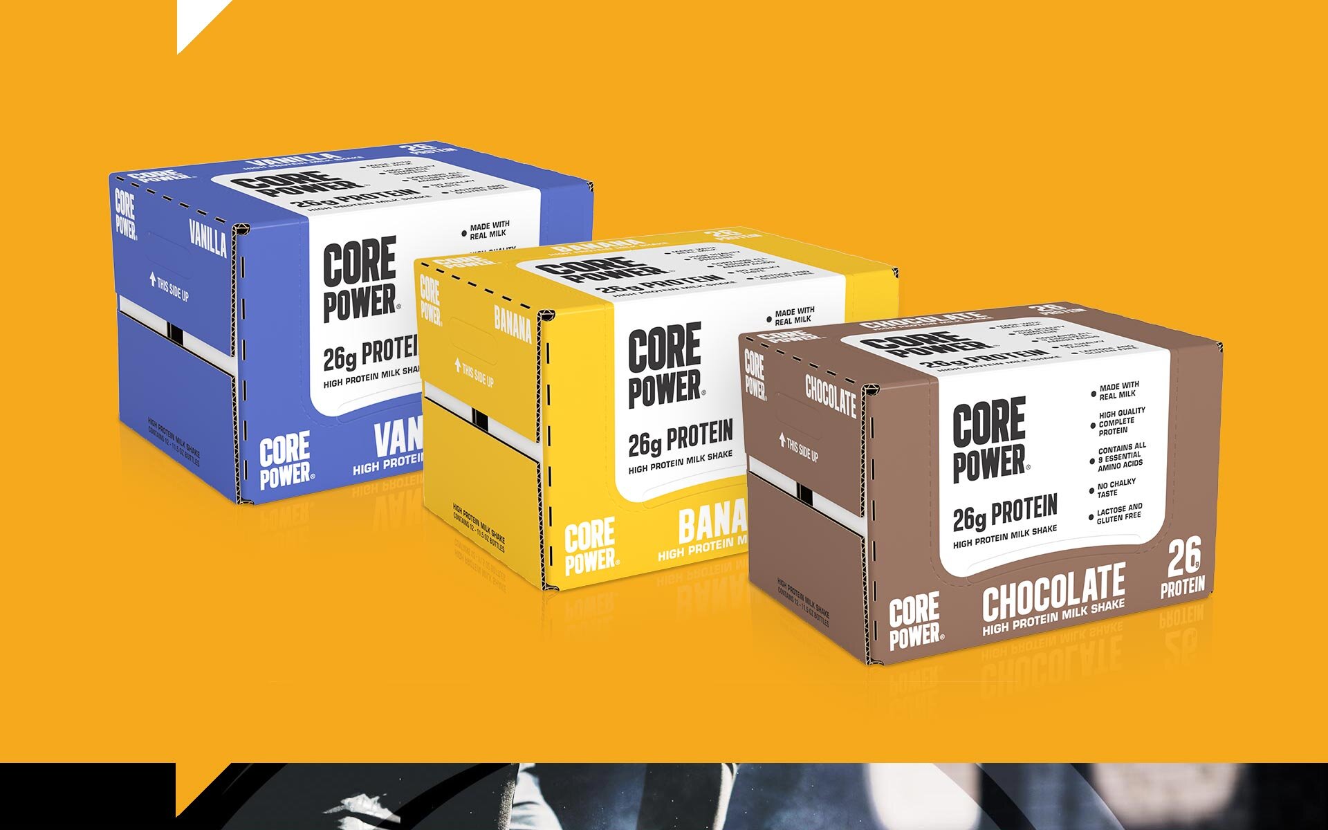  Image of Core Power case packaging 
